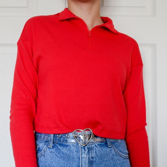 Garage Tops - Garage Quarter Zip Sweater